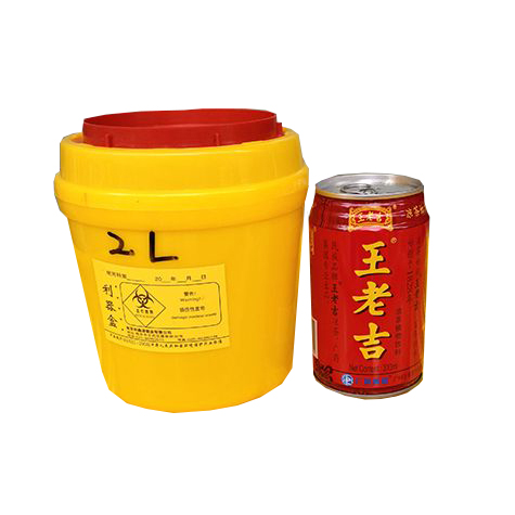 圓形利器盒2L